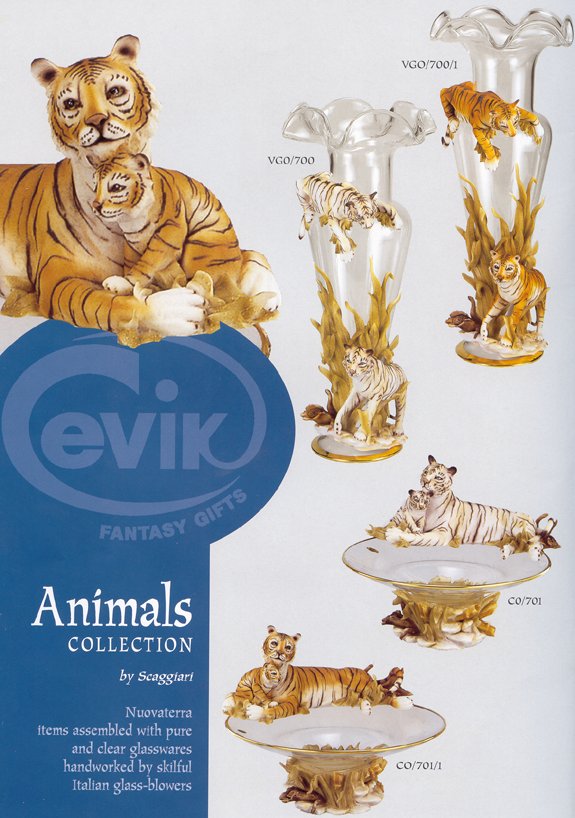 Cevik - Gleaming Glassiness - Fantasy Gifts - Animals Collection - Big Cats 1