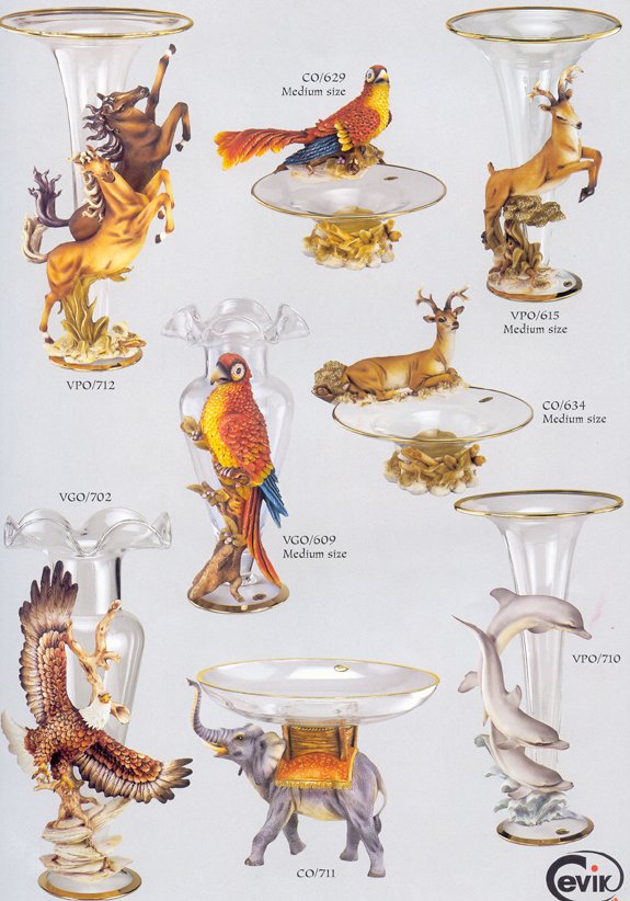 Cevik - Gleaming Glassiness - Fantasy Gifts - Animals Collection - Horse / Eagle / Deer / Dolphin