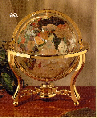 Jere Wright Global - Jeweler Quality Gemstone Globes - Metropolitan Globes