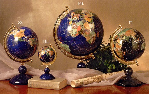 Jere Wright Global - Jeweler Quality Gemstone Globes - New Age Globes